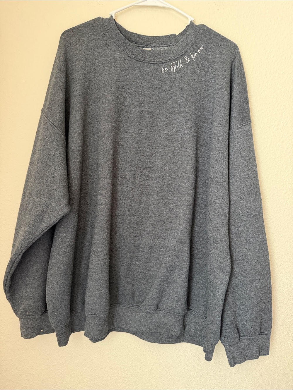 Be still and know Crewneck Sweatshirt
